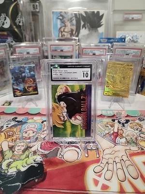 dragon ball z Goku chromium 2000 Artbox #62 CGC 10 POP 2 - Image 1 of 3