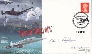 Classic Aircraft Lancaster & Concorde Signed  Capt Chris Norris Concorde Pilot - Picture 1 of 1
