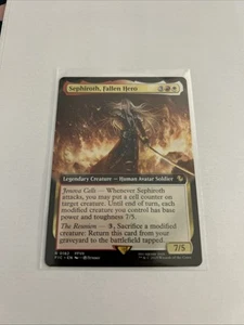 WOTC Commander: FINAL FANTASY Sephiroth, Fallen Hero (Extended Art) (R) NM - Picture 1 of 2