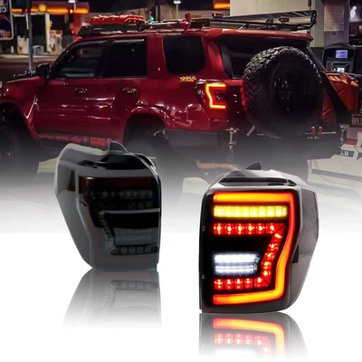 Smoked Lens Full LED Tail Lights Assembly For Toyota 4Runner 2014-2024 Rear Lamp Foto 1 de 4