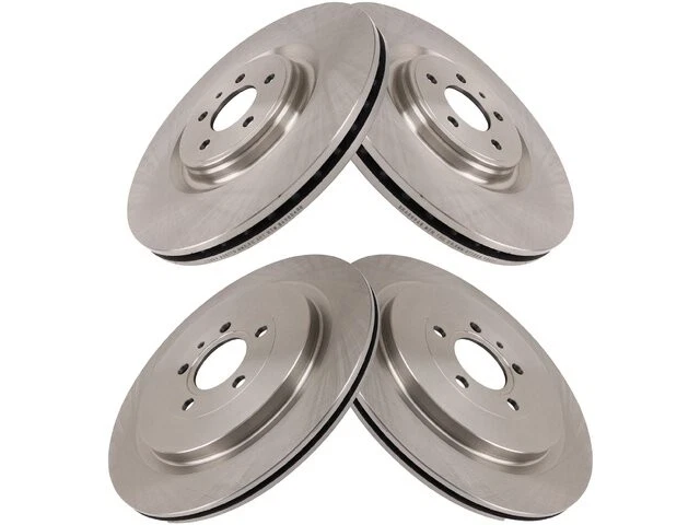 Juego de rotor de freno delantero y trasero para Ford Mustang Shelby GT500 2013-2014 SN656NW Foto 1 de 1