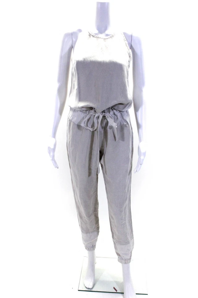 Женский комбинезон Young Fabulous & Broke без рукавов с зауженной талией бежевый размер XS - Изображение 1 из 4