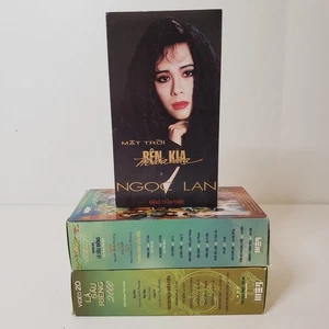 Mây Video 2, 19 & 20 VHS Kassetten Vietnamesisch Ngọc Lan Lóng Lánh Tình Yèu Vintage - Bild 1 von 13