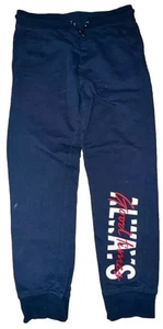 piazzaitalia Kids Boys jogger pants size 11-12 Blue - Picture 1 of 5