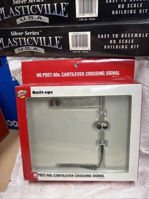 HO WALTHERS 933-2314 POST-60S CANTILEVER CROSSING SIGNAL NEW FREE SHIPPING LOOK - Image 1 of 4