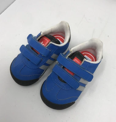 Sapatos infantis Adidas Ortholite tamanho 4K azul - Imagem 1 de 3