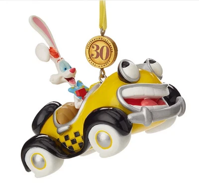 DISNEY STORE Roger Rabbit Benny Cab 30TH Legacy cuaderno de bocetos adorno limitado nuevo con etiquetas Foto 1 de 4