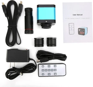 37MP 1080P 60FPS USB Microscope Camera with Conversion Adapter, 100-240V Video I - Picture 1 of 12