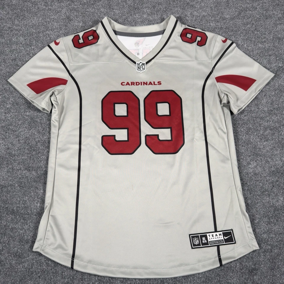 Camiseta deportiva para mujer Nike Arizona Cardinals JJ Watt mediana sobre el campo NFL #99 Dri-Fit Foto 1 de 4