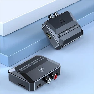 Bluetooth-Compatible 5.3 Audio Wireless Receiver 3.5MM AUX Handsfree Adapter - Photo 1/8