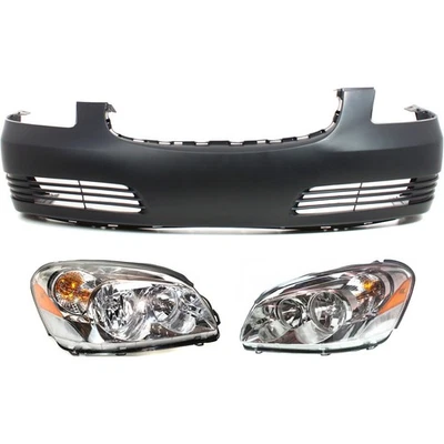Headlight Kit For 2006-2008 Buick Lucerne Driver and Passenger Side Clear Lens - Image 1 of 4