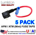 5 PACK Lumision Add-A-Circuit Mini ATM APM Fuse Tap Lot Dash Cam Radar Install