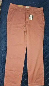 Mujer Rosa NUEVO L.L. Pantalones Bean Favorite Fit 12 Petite rectos - Imagen 1 de 6