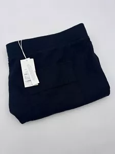 NWT $225 VINCE Hemp Drawstring Shorts Black XXL M83492653 2XL - Picture 1 of 9