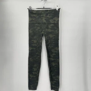 Spanx Women Pull On Active Leggings Size Large Camouflage - Picture 1 of 5