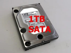 Desktop HDD 1TB, SATA, 3.5", Mixed Brands - TESTED AND 100% WORKING - Picture 1 of 3