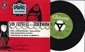 Von Orpheus Bis Jedermann - 7" EP 45 Odeon (O 41 444) Kabarett Aus Wien - Picture 1 of 1
