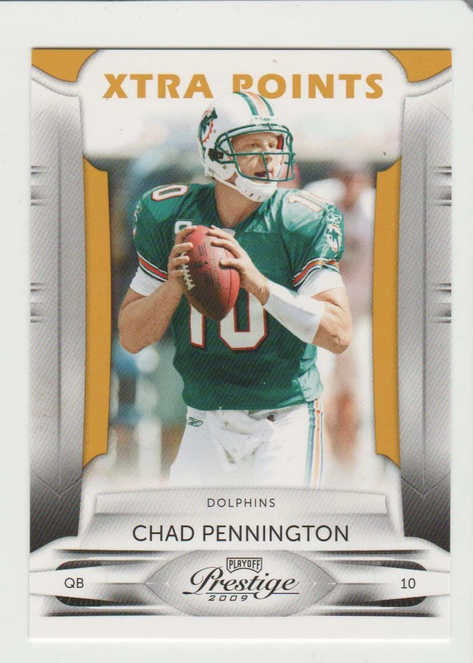 2009 PLAYOFF PRESTIGE XTRA POINTS GOLD CHAD PENNINGTON #51 /250 MARSHALL HERD - Image 1 of 1