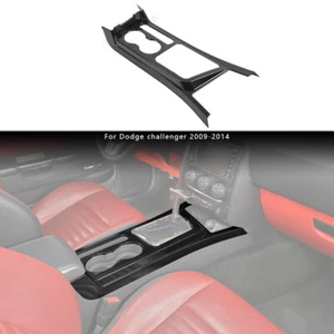 Inner Gear Shift Panel Cover Trim Frame For Dodge Challenger 09-14 Carbon Fiber - Picture 1 of 11