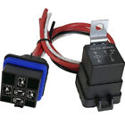 5Pin Car Relay Switch Harness Socket Heavy Duty Cables For Off Road Light Marine
