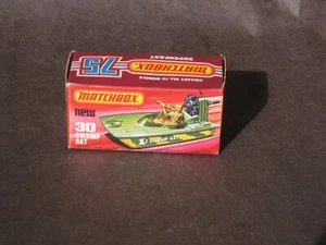 VINTAGE MATCHBOX SWAMP RAT HOVERCRAFT # 30 NEU NEUWERTIG OVP - Bild 1 von 12