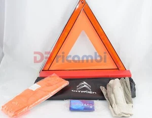 Kit De Equipamiento De Emergencia Seguridad Triángulo Original Citroën - Dr24103 - Picture 1 of 4