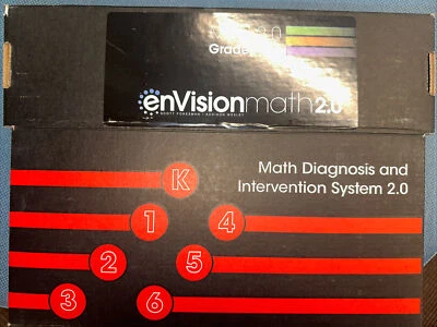 enVision Math Diagnosis Intervention System MDIS Grade 4- 6 Tutoring 4th 5th 6th - Image 1 of 4