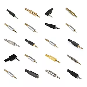 2.5mm 3.5mm 4 Pole Stereo Mono Jack Aux Input Male Female Plug Socket Connector - Picture 1 of 36