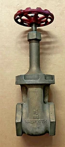Walworth 2-1/2" Brass Gate Valve No 2 125 Threaded USA made - Picture 1 of 5
