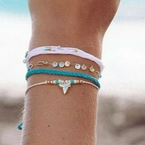 PURA VIDA SHARK MAUI JANUARY 2021 BRACELET CLUB -STICKER SET‼️FREE SAME DAY SHIP - Picture 1 of 2