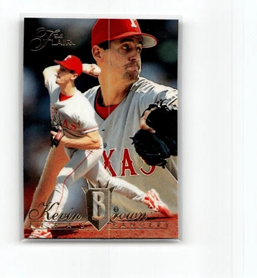 1994 Flair  #343 Kevin Brown  Texas Rangers BASEBALL - Image 1 of 2