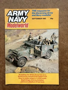 Army & Navy Modelworld magazine, September 1983, volume 1, number 5. - Picture 1 of 17