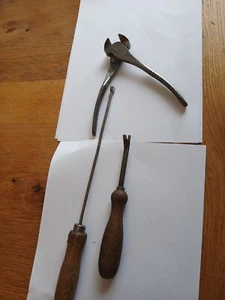 PIANO WIRE PLIER VINTAGE MAKE OLD TOOLS 3OFF RESTOLY USA £20 FREE DEL - Picture 1 of 5