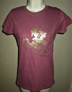 FLORIDA STATE Go Seminoles WOMENS TOP M Noles NEW CRAZY SOFT SHIRTS Foil Medium - Picture 1 of 3