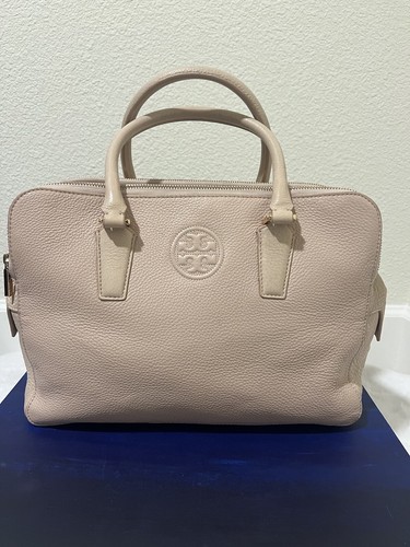 Borsa a tracolla Tory Burch Marion tripla cerniera pelle rosa