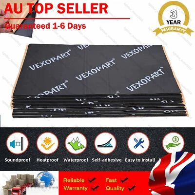 5Mx3M Sound Deadener Roller Car Insulation Mat Heat Shield Noise Adhesive Foam - image 1 of 4