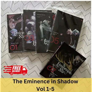 The Eminence in Shadow (Light Novel) Volume 1-6 English Version SINGLE/FULL SET - Picture 1 of 18