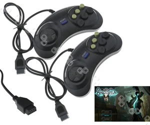 6-Button Classic Controller Gamepad Joypad For Sega Mega Drive & Genesis - Picture 1 of 3