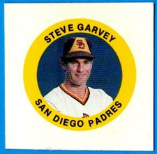 1984 Fun Foods Proof STEVE GARVEY (ex-mt) San Diego Padres
