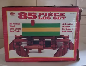 Gayla International 85 Piece Log Set Complete Original Box Stock #177 Mexico - Picture 1 of 6