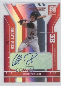 2004 Donruss Elite Extra Edition /50 Eddie Prasch #221 Auto