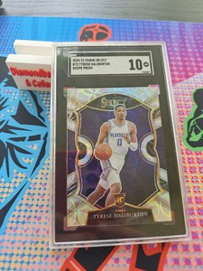2020 Panini Select Tyrese Haliburton Scope Prizm RC SGC 10 Pop 1 🔥🔥🔥