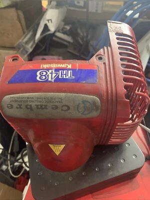 kawasaki th48 trimmer oem engine housing cover - Image 1 of 4