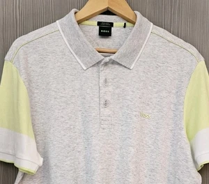 Hugo Boss Luxury Cotton Polo 2XL, Grey In Immaculate Condition - Picture 1 of 11