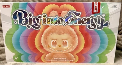 *USA*  AUTHENTIC POP MART LABUBU MONSTERS BIG INTO ENERGY, VINYL PLUSH BLIND BOX - Image 1 of 4