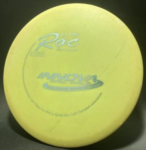 Innova Yellow KC Pro Roc! Disc Golf Mid-Range Penned 180g. Used - Picture 1 of 3