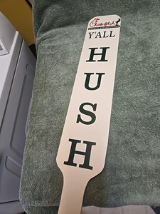 Insegna Chick-Fil-A Charity Championship Yall Hush Paddle - Foto 1 di 4