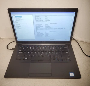 Dell Latitude 7490 14" Laptop i5-8350U 1.60GHz No SSD/OS! READ #69 - Afbeelding 1 van 7