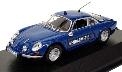 Minichamps 1/43 Scale 430 113690 - 1971 Renault A110 Gendarmerie - Blue - Image 1 of 4