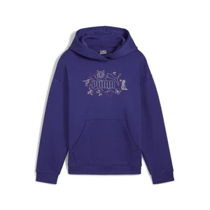 PUMA Starry Safari Big Kids' Fleece Hoodie - Picture 1 of 10